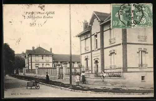 AK Précy-sur-Oise, Nouvelles Ecoles
