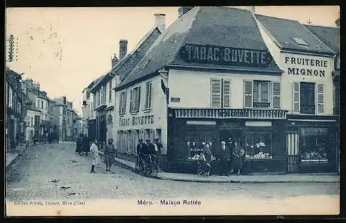 AK Méru, Maison Rottée