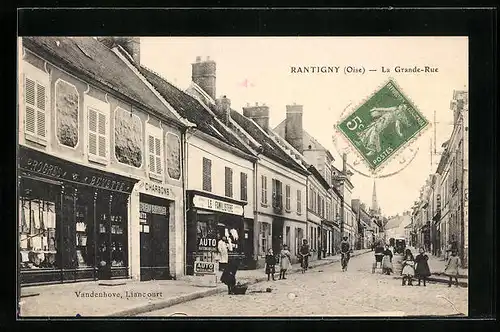 AK Rantigny, La Grande-Rue