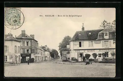 AK Senlis, Rue de la République