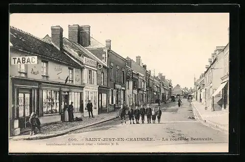AK Saint-Just-en-Chaussée, La route de Beauvais