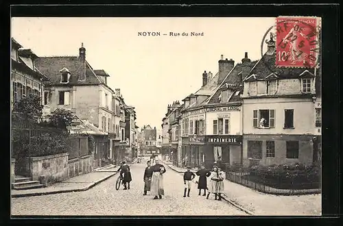 AK Noyon, Rue du Nord