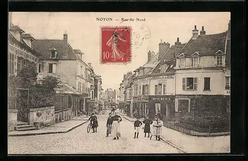 AK Noyon, Rue du Nord