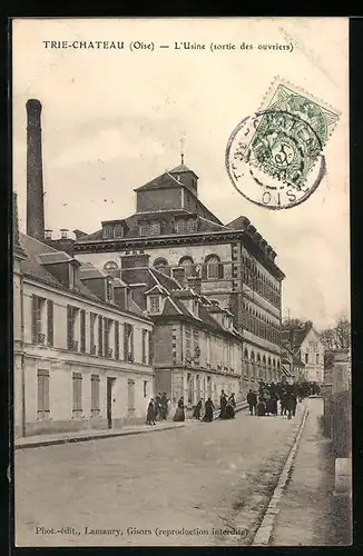 AK Trie-Chateau, L`Usine, Sortie des ouvriers