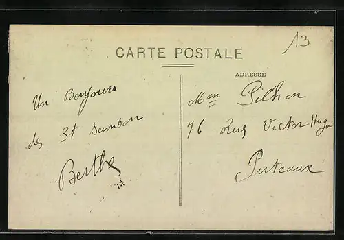 AK Saint-Samson-la-Poterie, Rue de Formerie