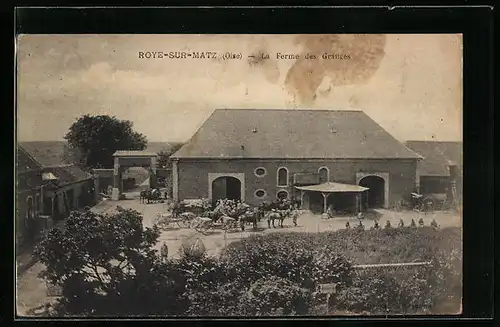 AK Roye-sur-Matz, La Ferme des Granges