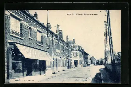 AK Lassigny, Rue de Noyon