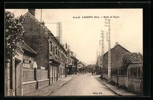 AK Lassigny, Route de Noyon