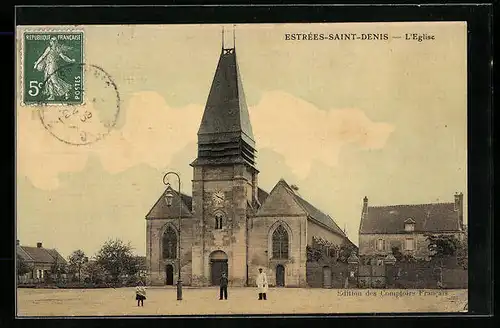 AK Estrées-Saint-Denis, L`Eglise