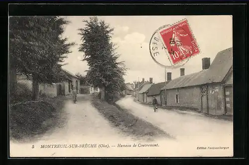 AK Montreuil-sur-Brêche, Hameau de Couvremont
