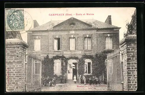 AK Campeaux, École et Mairie