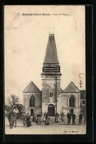 AK Estrées-Saint-Denis, Place de l`Eglise