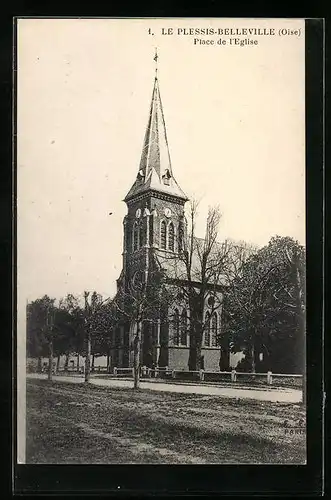 AK Le-Plessis-Belleville, Place de l`Eglise