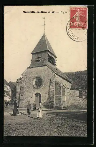 AK Marseille-en-Beauvaisis, L`Église