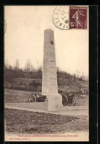 AK Pont-Sainte Maxence, Monument aux Morts de la Grande Guerre