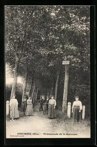 AK Formerie, Promenade de la Garenne