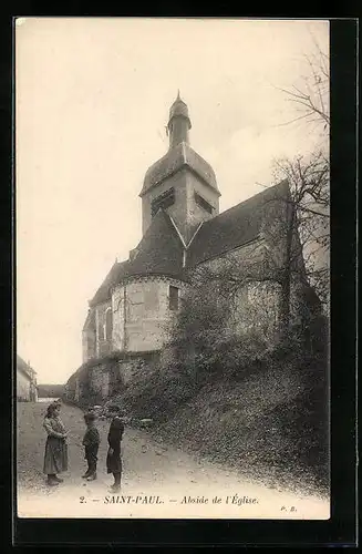 AK Saint-Paul, Abside de l`Église
