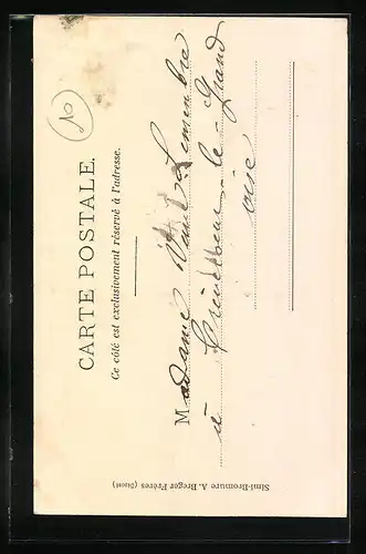 AK Béthisy-Saint-Martin, Le porche de l`Eglise