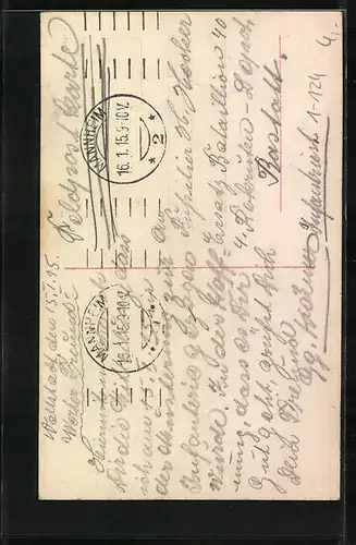 AK Ernst August Herzog von Braunschweig mit Prinzessin Victoria Luise