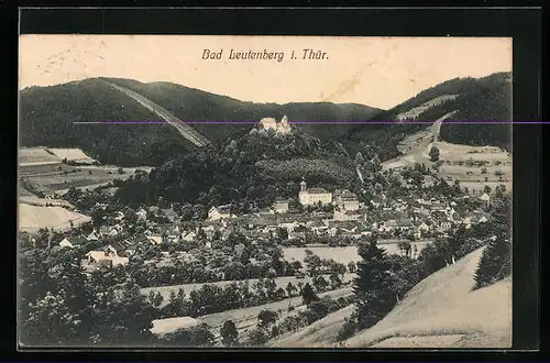 AK Bad Leutenberg i. Thür., Teilansicht
