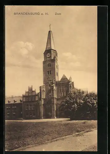 AK Brandenburg a. d. Havel, Blick auf den Dom
