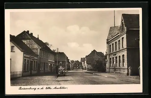 AK Boizenburg, Strasse am Markttor