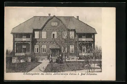 AK Ostrau, Erholungsheim des Sächs. Lehrervereins