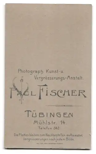 Fotografie Paul Fischer, Tübingen, Mühlstr. 14, Portrait süsses Baby im weissen Hemdchen