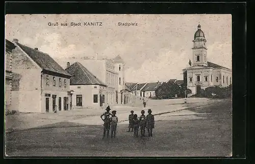AK Kanitz, Stadtplatz