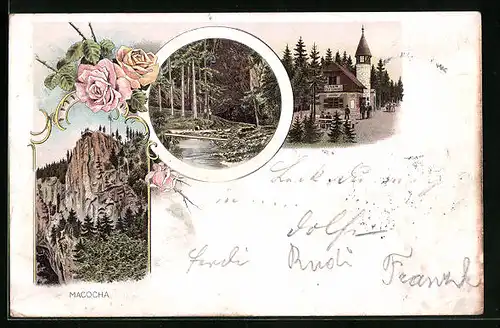 Lithographie Blansko, Macocha, Club ces Turistu