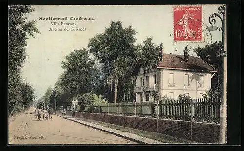 AK Montfermeil-Coudreaux, Villa Reneaux, Avenue des Sciences