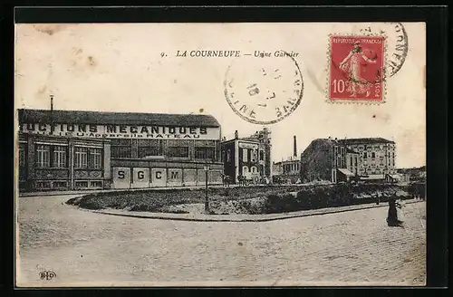 AK La Courneuve, Usine Garnier