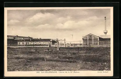 AK La Courneuve, Usine de la Sainte-Rateau