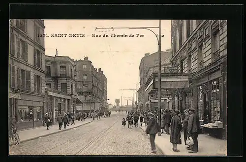 AK Saint-Denis, Rue du Chemin de Fer