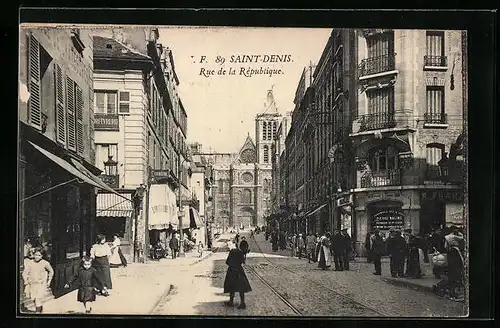 AK Saint-Denis, Rue de la République