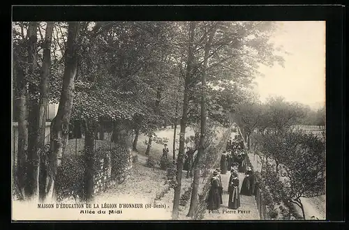 AK Saint-Denis, Maison d'Éducation de la Légion d'Honneur, Allée du Midi