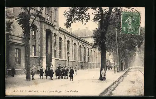 AK Saint-Denis, le Cours Ragot, les Ecoles