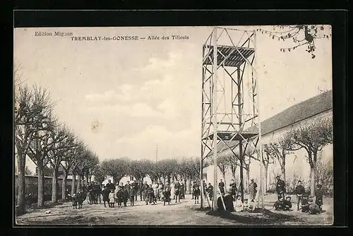 AK Tremblay-les-Gonesse, Allée des Tilleuls