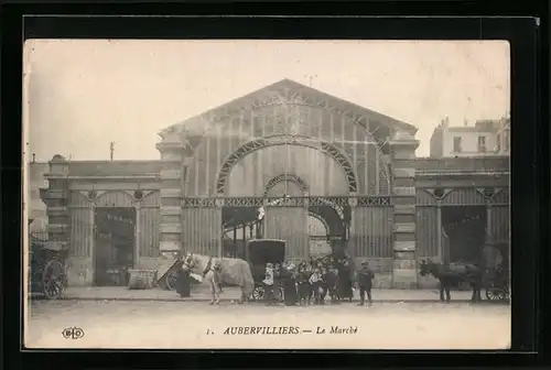 AK Aubervilliers, le Marché