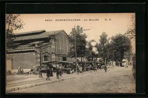 AK Aubervilliers, le Marché