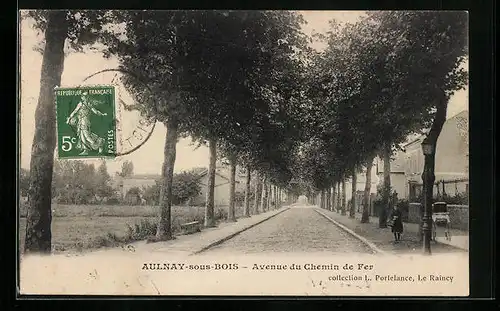 AK Aulnay-sous-Bois, Avenue du Chemin de Fer