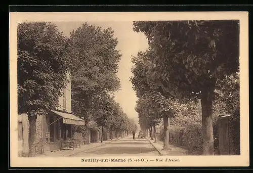 AK Neuilly-sur-Marne, Rue d'Avron