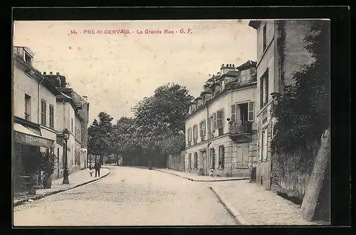 AK Le Pré-St-Gervais, la Grande Rue