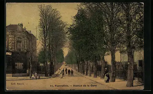 AK Pierrefitte, Avenue de la Gare