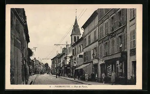 AK Pierrefitte, Rue de Paris