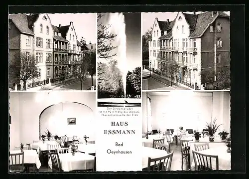 AK Bad Oeynhausen, Hotel Haus Essmann, Dr.-Braun-Strasse 10