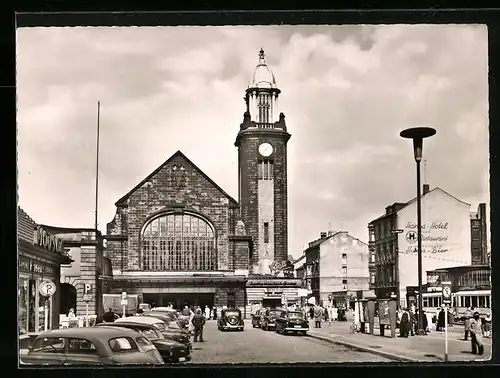 AK Hagen i. W., am Hauptbahnhof