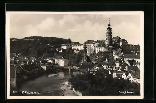 AK Krumau / Cesky Krumlov, Gesamtansicht