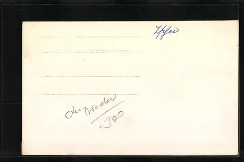 AK Velké Bilovice, Kirche, Fahnenträger, Totalansichten