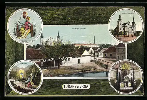 AK Turany, Poutni chrám, Hlavni oltar, Zjeveni, Celkový pohled